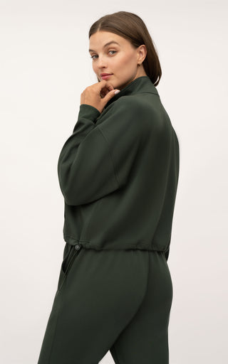 Nadia Half Zip Crop Pullover & Taylor Jogger Set