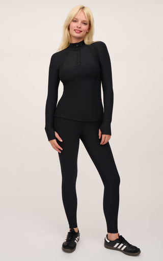 Chill Tech Rib Snap Top + Ankle Tight