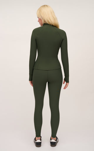 Chill Tech Rib Snap Top + Ankle Tight