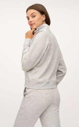 Diamond Love Half Zip Top And Jogger Set