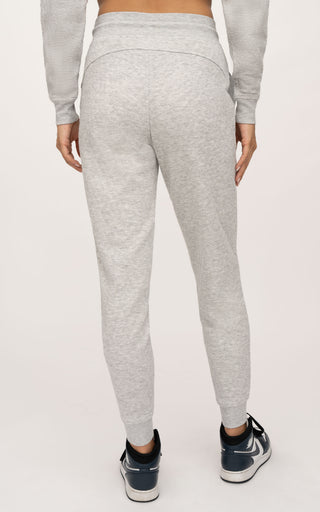 Diamond Love Half Zip Top And Jogger Set