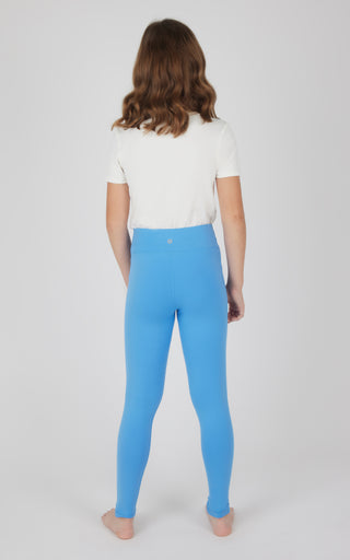 Girls 2 PK Lux Crossover Legging + 6" Bike Short