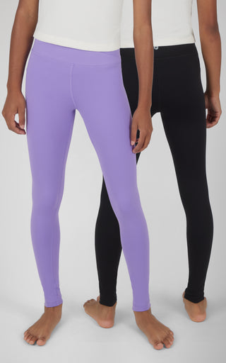 Girls 2 PK Crossover and Everyday Legging