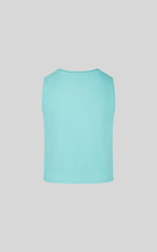 Girls 2 PK Twist Tank and Crew Neck Tank Top