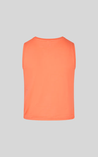 Girls 2 PK Twist Tank and Crew Neck Tank Top