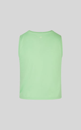Girls 2 PK Twist Tank and Crew Neck Tank Top