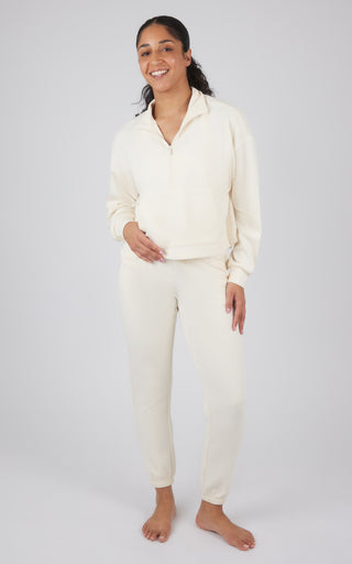 Softlite Half Zip Pullover and Jogger Set - Our Linen Story