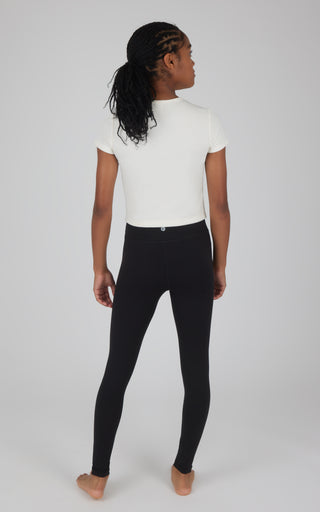 Girls 2 Pack Interlock Everyday Full Length Legging and Everyday Interlock High Waist Flared Pant