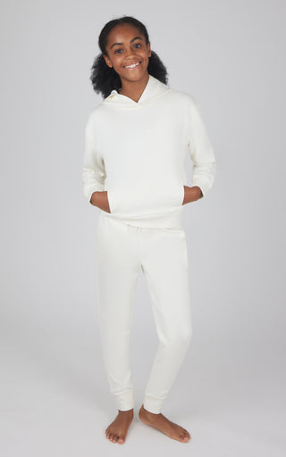 Girls 2 PC Pullover Hoodie + Jogger Set