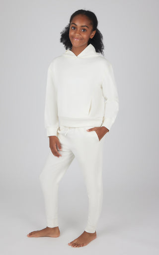 Girls 2 PC Pullover Hoodie + Jogger Set