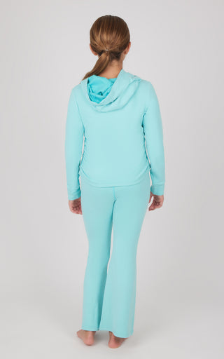 Girls 2 PC Hoodie and Flared Leg Pant