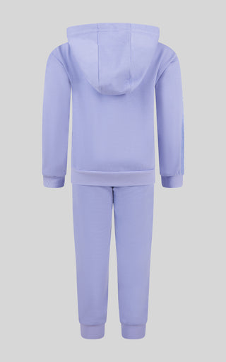 Toddler Girls 2 PC Brushed Terry Hoodie Jacket and Jogger