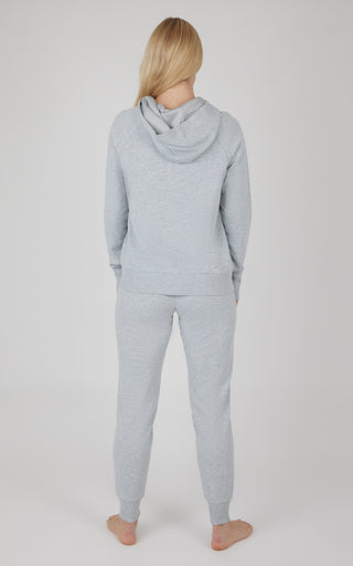 Brushed Terry Zip Hoodie and Jogger Set