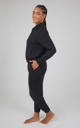2 PC Softlite Half Zip Pullover and Jogger Set