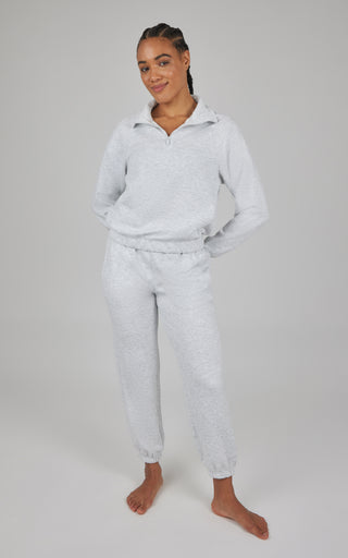 2 PC Softlite Half Zip Pullover and Jogger Set
