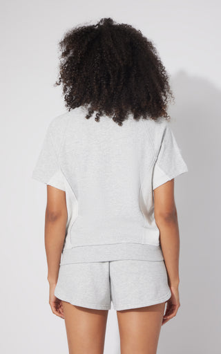 2 Pc Loop Terry Short Sleeve and Short Set