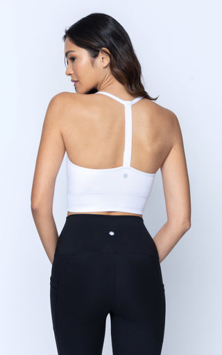 2 Pack Ribbed Seamless Tea-Time V-Neck Bra