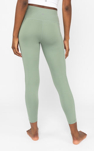 Lux High Waist Side Pocket 7/8 Ankle Legging