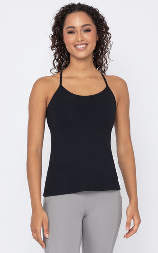 Nude Tech Polygiene Emma Tank Top with High Support Built-In Bra