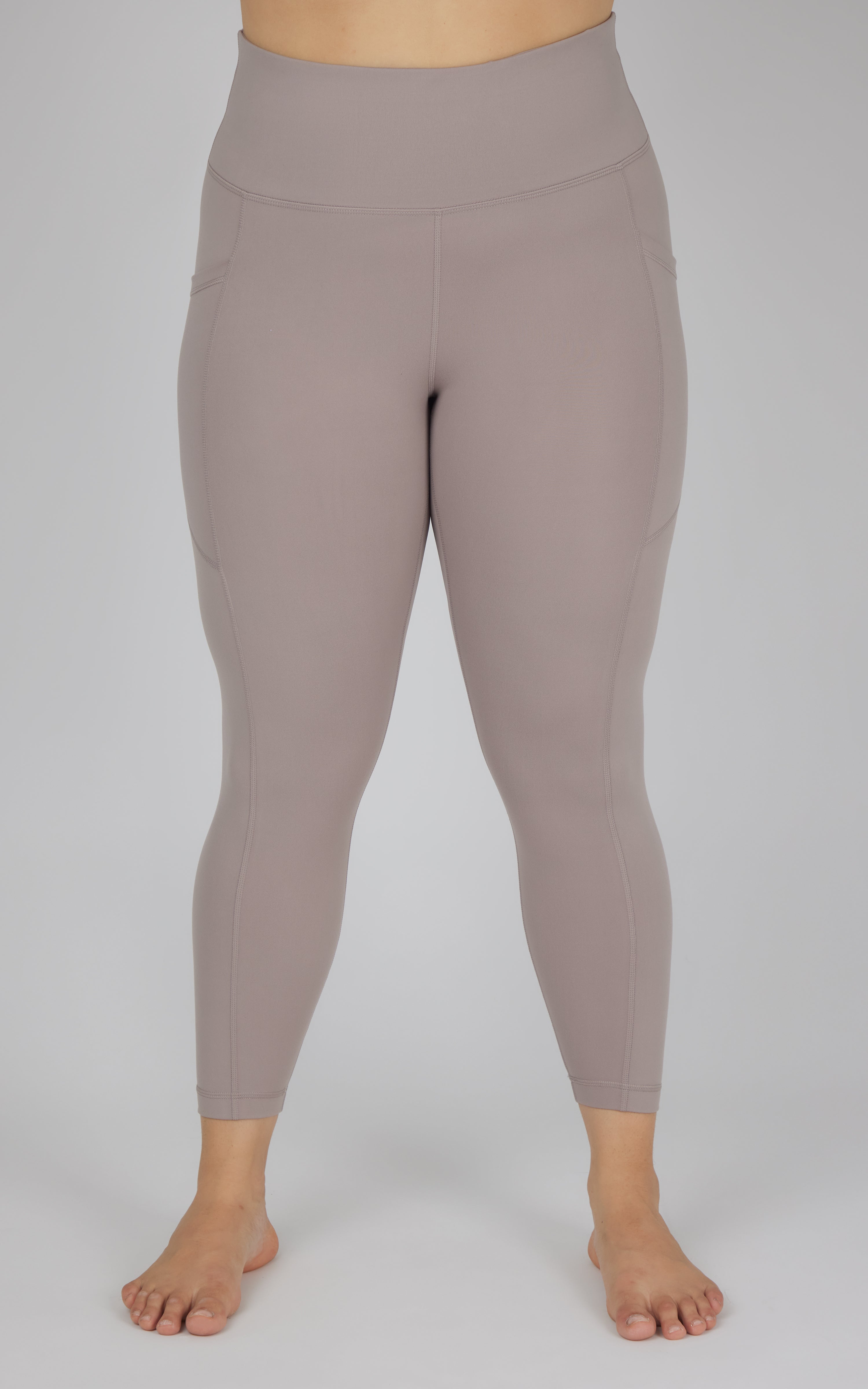 Plus Stretch Pocket Ankle Legging - Our Cafe Story