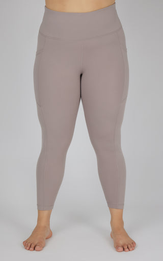 Plus Stretch Pocket Ankle Legging - Our Cafe Story