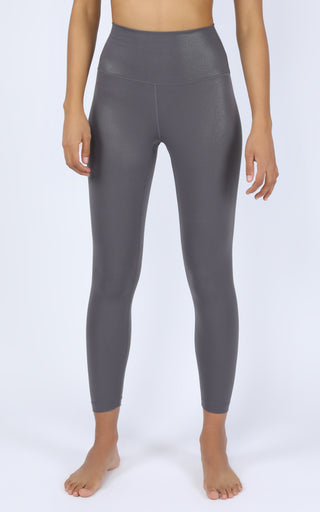 Wonderlink High Waist Elastic Free Liquid Foil Ankle Legging