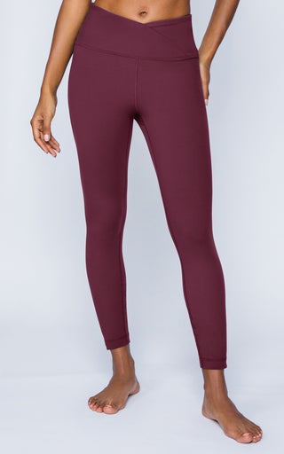 Carbon Interlink High Crossover Waist Ankle Legging
