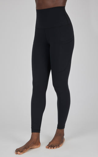 Lux Super High Waist Side Pocket Ankle Legging