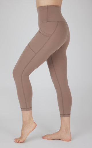 Lux Super High Waist Side Pocket Capri