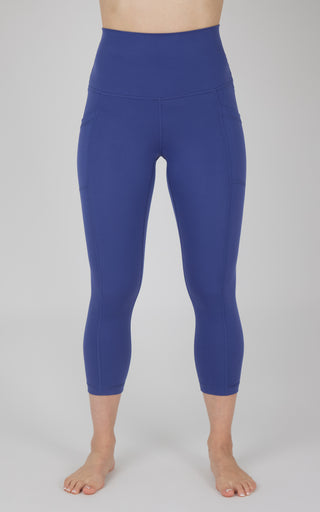Lux Super High Waist Side Pocket Capri