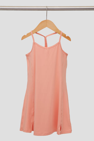 Girls Charmed Tennis Dress with Shelf Bra