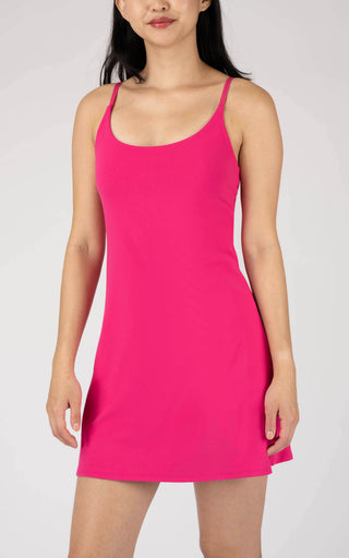Lux Dress with Built-In Bra and Shorts
