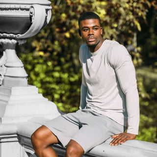 Mens Crew Neck Long Sleeve Shirt