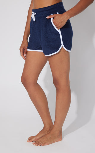 Towel Terry Dolphin Hem Short