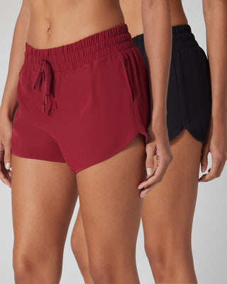 2 PK Lightstreme Track Time Running Shorts