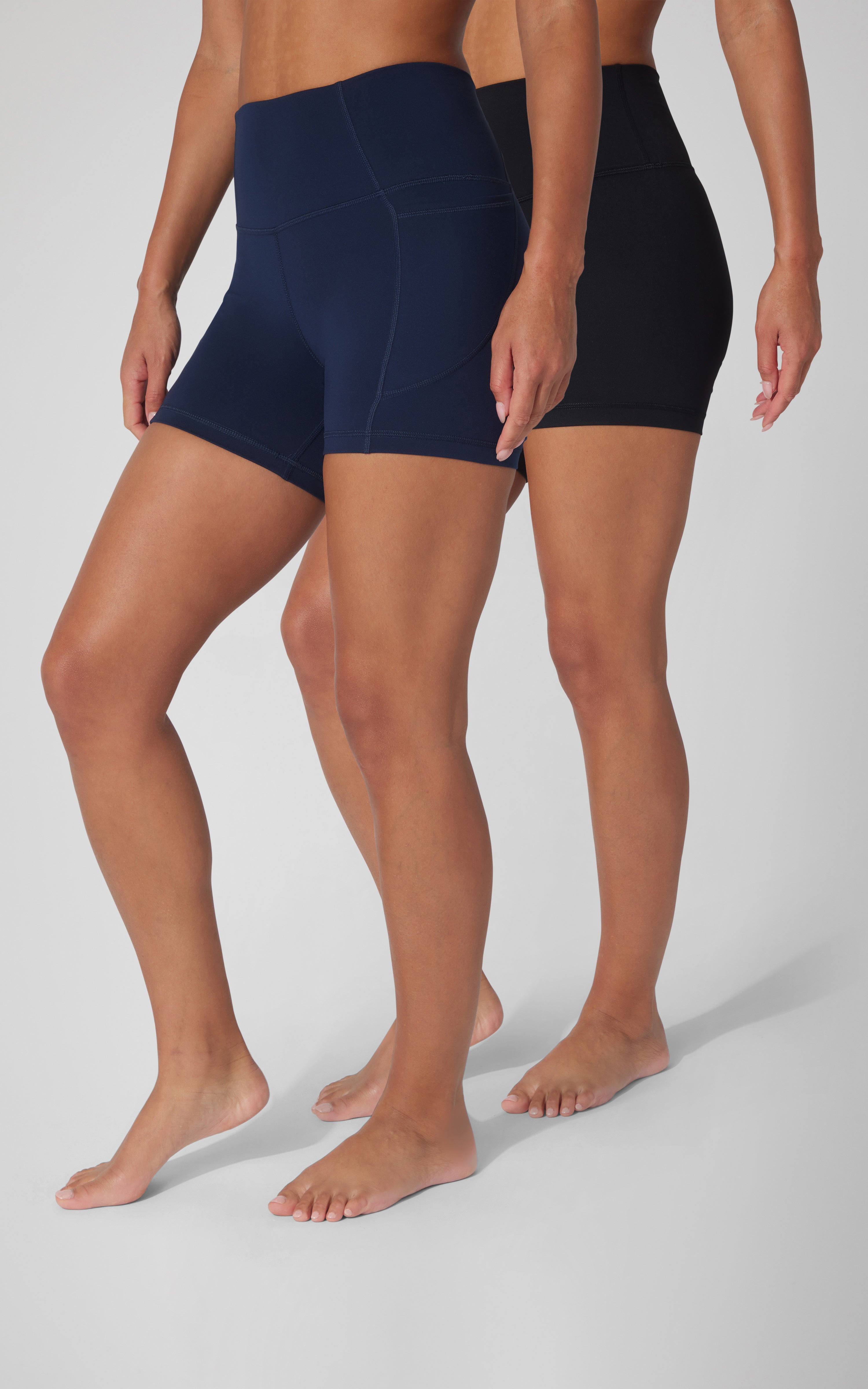 2 PK Wonderlink Elastic Free 5" Pocket Bike Short and Everyday Elastic Free 5" Short - Our Earthy Story