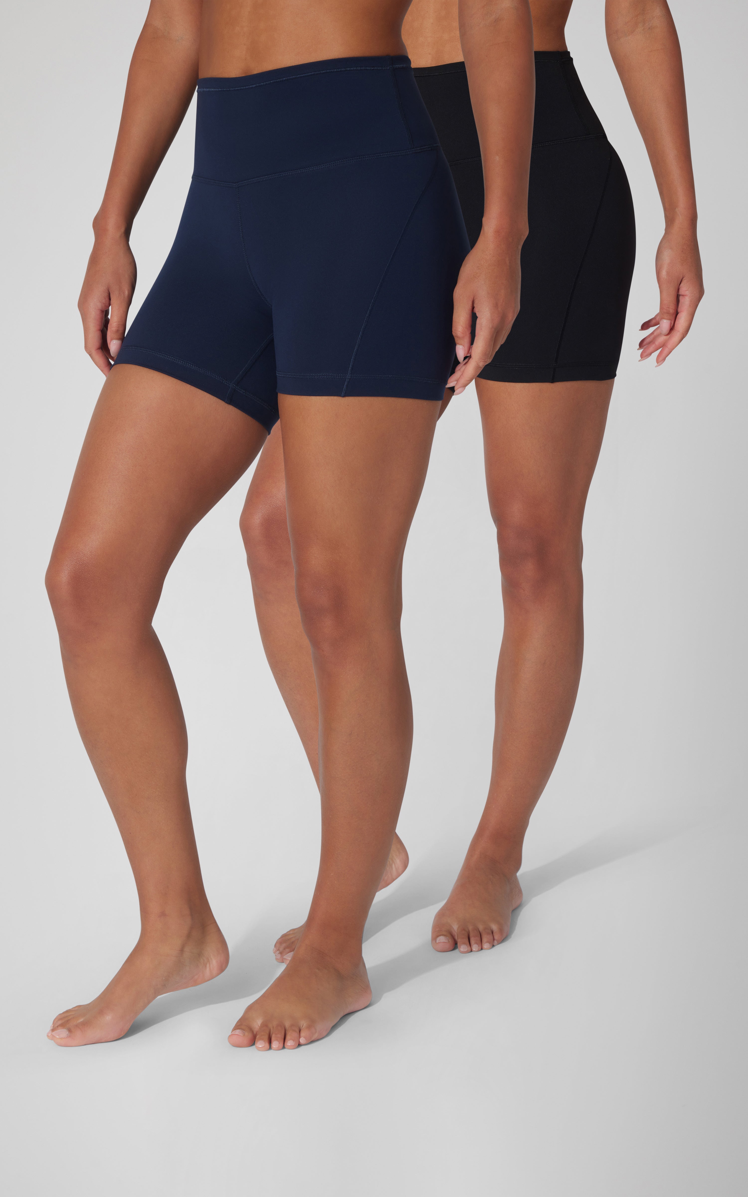 2 PK Wonderlink Elastic Free Super High Waist 5" Short - Our Ocean Core Story