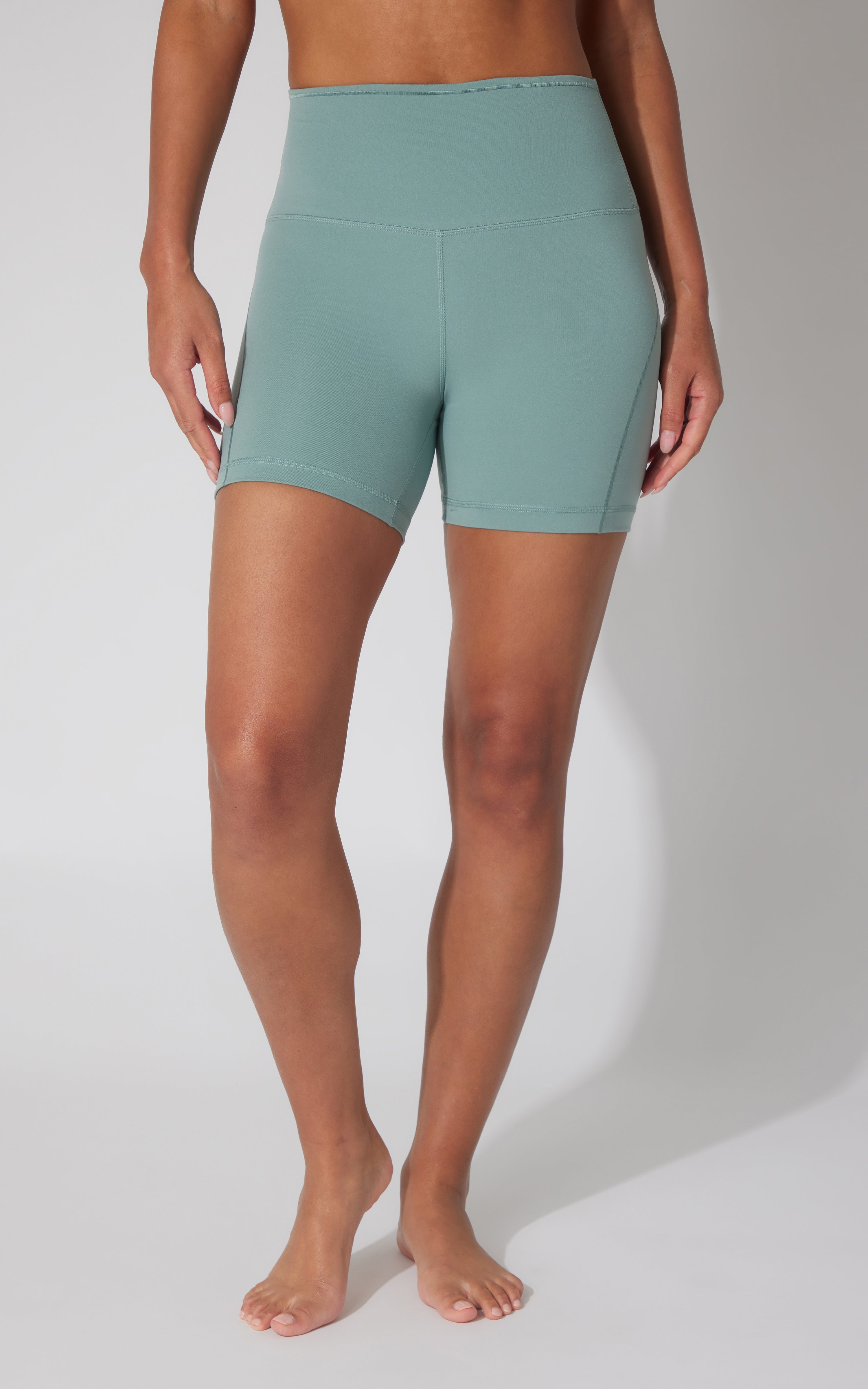 2 PK Wonderlink Elastic Free Super High Waist 5" Short - Our Ocean Core Story