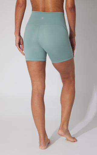 2 PK Wonderlink Elastic Free Super High Waist 5" Short - Our Ocean Core Story