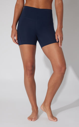 2 PK Wonderlink Elastic Free Super High Waist 5" Short - Our Ocean Core Story