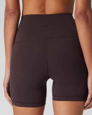 2 PK Skn 5" Super Hi Elastic Free Waist No Front Seam Short