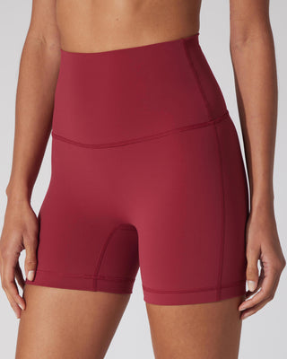 2 PK Skn 5" Super Hi Elastic Free Waist No Front Seam Short