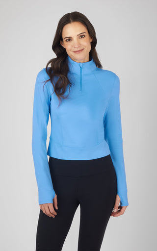 Lux Crosstrain Everyday Half Zip Jacket - Our Ocean Core Story