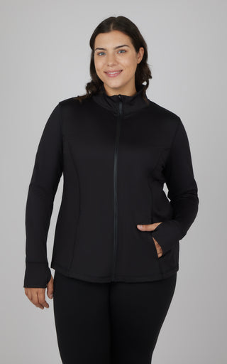 Plus Full Zip Jacket