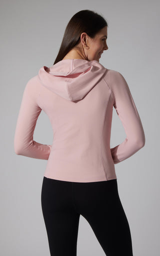 Felix Lux Ribbed Full Zip Hoodie Jacket