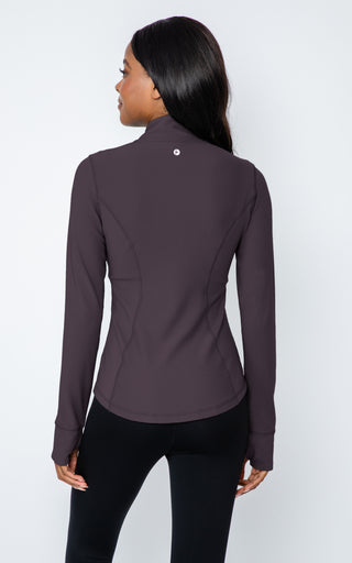 Interlink Ribbed Princess Seam Performance Jacket