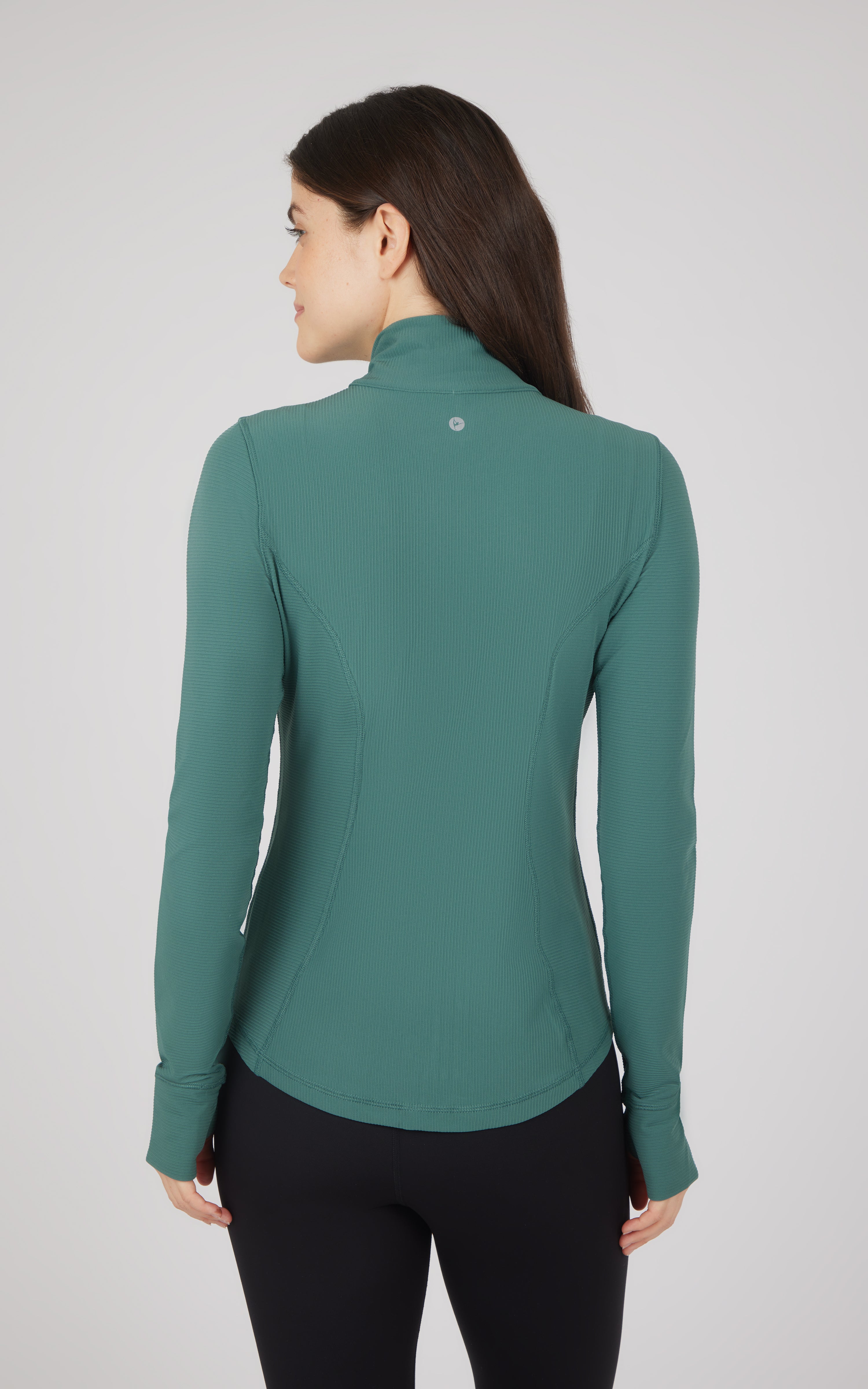 Interlink Ribbed Princess Seam Performance Jacket