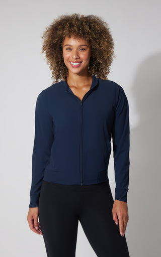 Warp X Intown Full Zip Bomber Jacket - Our Ocean Core Story