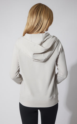 Brushed Terry Hoodie Jacket