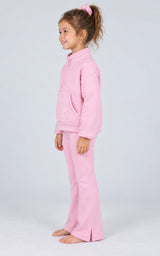 Toddler Girls Softlite Nyla Half-Zip Set - Bleached Mauve - 2